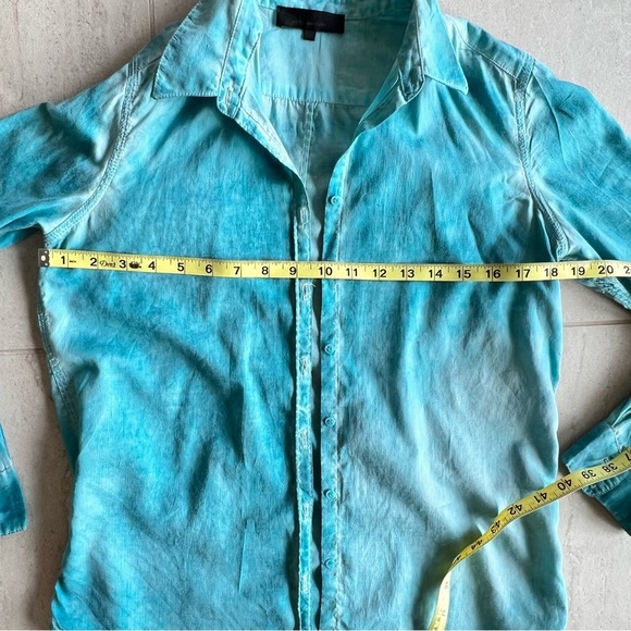 Kelly Wearstler Button Down Cotton Long Sleeve Shirt Size S - Picture 6 of 7